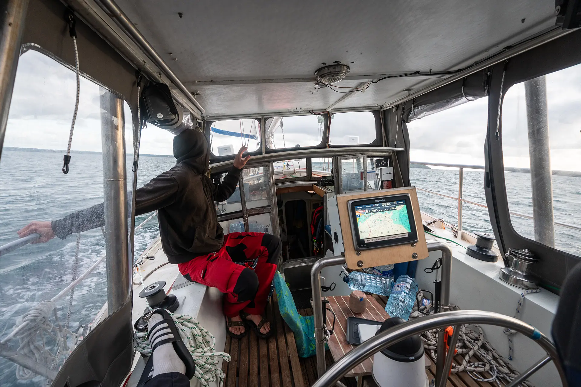 Der Steuerstand der Thetis II